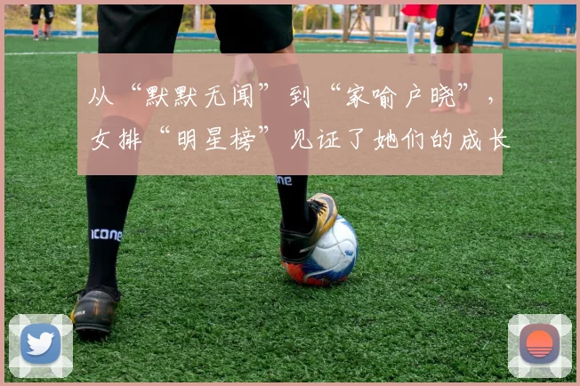 从“默默无闻”到“家喻户晓”，女排“明星榜”见证了她们的成长